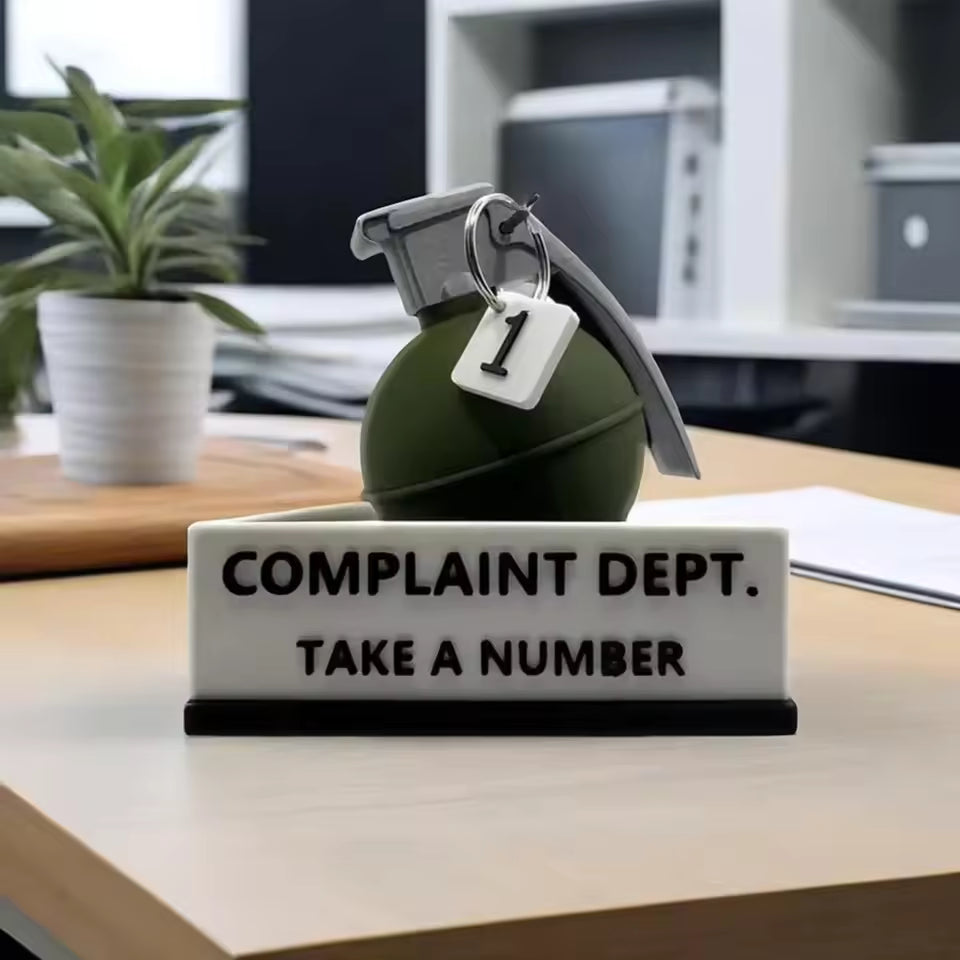 Complaint Dept. Grenade